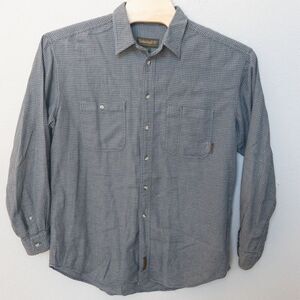 Vintage 1990’s Timberland Weather Gear Plaid Shirt Classic Green Brown‎  Mens L